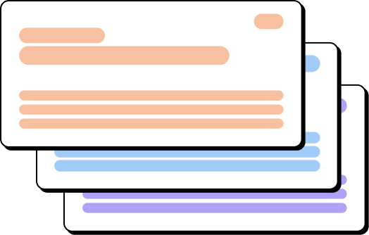 lista de flashcards